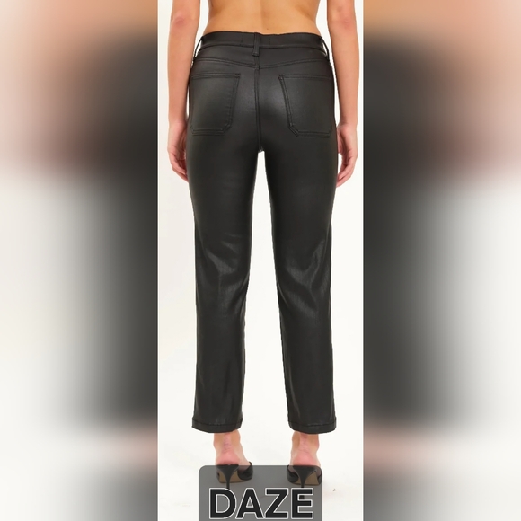 DAZE Straight Up Cargo High Rise Straight Leg Ankle - Picture 3 of 10